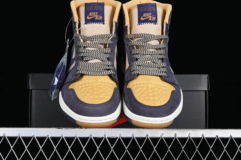 All categories Air Jordan Jordan series basketball shoes Air Jordan 1 High Air Jordan 1 Element "Gore-Tex" AJ1 Joe 1 light brown purple high-top basketball shoes DB2889-501